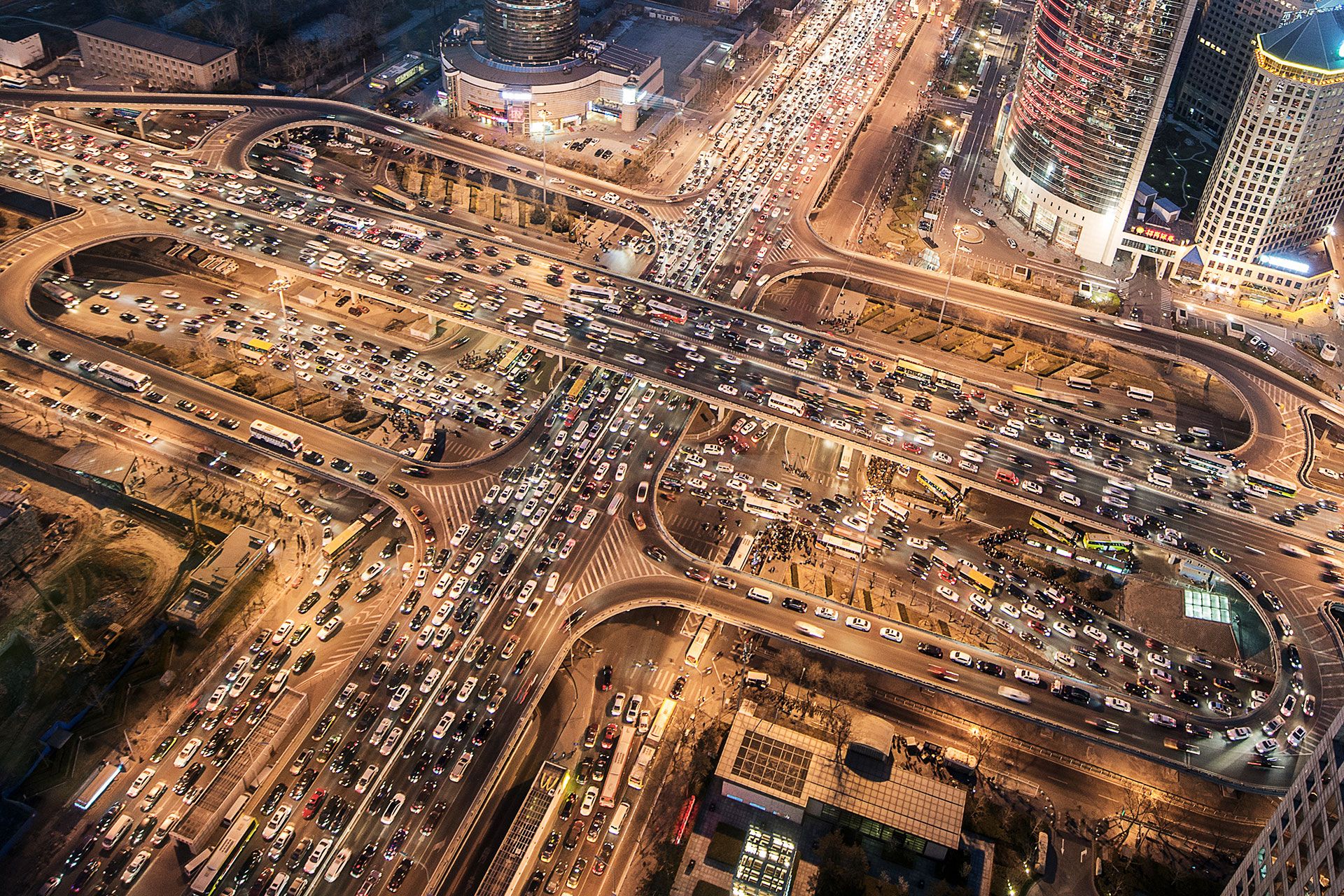 © Kapsch TrafficCom Beijing - Traffic Jam, CN